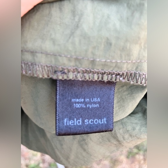 FIELD SCOUT Women’s Unisex Hooded Lined Jacket Green Size XL - Picture 8 of 9